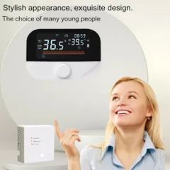 Smart Heating Thermostat Underfloor Smart Temperature Controller Modern - Image 1