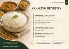 Steam Rice - Sona Masoori - Non Basmati - Gluten Free and Grade A Export Quality Rice – product photo 5, product detail gallery