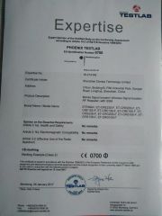 CE0700 certificate from Shenzhen Etenda Technology Limited