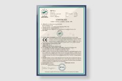 Certification certificate from Chongqing Blue Jay Technology Co., Ltd