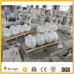 Natural Stone (Marble/Granite) Flower Pot/Vase Shape Round Size Customize HS Code 6803009000 Use Type Floor Type Origin Xiamen China - Image 2