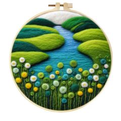 Beginners Flower Design Wool Bag Felt Kit DIY 3-7Y 1Y Warranty MOQ100 - Image 4