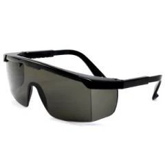 CE and ANSI Verified Anti Scratch Dust Proof Black PC Lens Lab Safety Glasses - Heilongjiang Safer Co., Ltd.