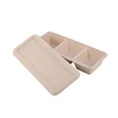 Food Containers Biodegradable Lunch Box Disposable Compostable Tableware Biodegradable Tableware - Image 6