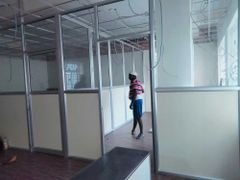 Aluminum & PVC Aluminium Door Partition Service, For Commercial, Type Of Door: Sliding - Image 3
