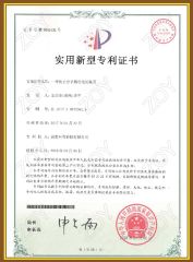 Innovation Patents: Device for Preventing to the Efflorescence of Molecular Sieves certificate from Hunan Zoy Medical Technology Co., Ltd.