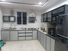 Aluminium Modular Kitchen Designing Services Appearance Modern Material Aluminium Finish Type Lacquer Service Mode - Image 2