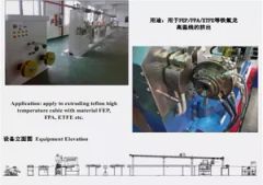 PTFE Cable Extrusion Production Line / High Temperature Wire Making Machine - Image 6