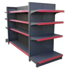 Modern Supermarket Shelf Display Stand Racks MOQ 50sets Rotary Fixed Condition New Trademark HSD Origin Changshu Model NO. HSD-SS86 - Image 4