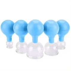 Glass Cupping Cups with Rubber Bulb for Acupuncture Health Care Therapy - Qinghe Chunol Medical Device Co., Ltd.