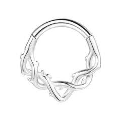 Elegant Cast Stainless Steel Nose Ring Safe Comfortable Daily Accessory - Image 3
