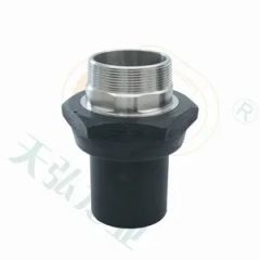 Premium Threaded Male Coupling with Stainless Steel Insert Pressure Pn16 Connection Male Head Type Annulus Raw Material - Image 2