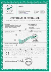 CE certification of uPVC Profile certificate of Jinan Lumei Construction Material Co., Ltd. – certificate photo, supplier certificates section