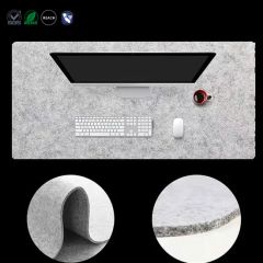 Large Mouse Pad Custom Size Comfortable Wool Felt Mouse Pad Gamer - Image 3