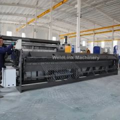 CNC Gabion Wire Net Making Machine Origin China Warranty 1 Year Weight 16000kgs HS Code 8463300000 Twist Number 3 or 5 Trademark WELD LINK - Hebei WeldLink Machinery Manufacturing Co., Ltd.