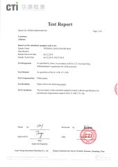 FDA certificate of thermal bag certificate of Wuhan Eco Faith Packing Co., Ltd. – certificate photo, supplier certificates section