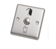 Emergency Door Exit Unlock Button HS Code 8525 Origin China Size W86xh86mm Model NO. AL-DK801 Type Normally Open Specification Metal - Image 1