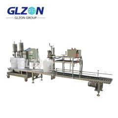 Automatic 5 Gallon Paint Filling Machine with Weighing System - Image 1