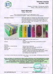 EN13869 certificate from Hunan Dongyi Electric Co., Ltd.