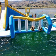 Colum Bridge Children Play Game Kids Sports Slide Playground Water Park - Image 6