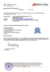 TUV TONSITE AUDITED CERTIFICATE certificate from Laiwu Trustworthy Import and Export Co., Ltd.