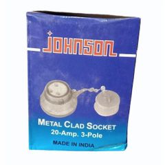 Metal Clad Plugs Socket Brand Johnson No. Of Pole 3 Material Metal Warranty 1 Year Current Rating 20 Amp Pin Type 3 Pin - Image 3