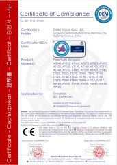 PED certificate from Zhitai Technology Group Co., Ltd.