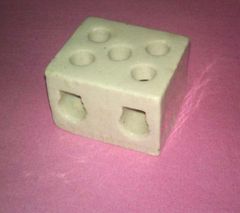 white 63 Amp Ceramic Connectors Life Good Color white Material Ceramic Performance Excellent Country of Origin Made in - Rimpu Ceramics