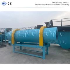 Biomass NPK Compound Fertilizer Rotary Drum Coating Machine Coat - Image 5