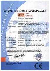 CE certification certificate of Shenzhen Shine Dew Technology Co., Ltd. – certificate photo, supplier certificates section