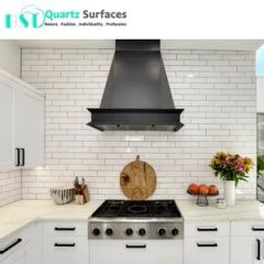 Black Color Quartz Stone Artificial Marble - Image 2