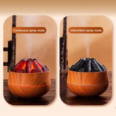 Carbon Fire Humidifier Mini Mute Fog Flame Humidifier USB Smart Bonfire Humidifier for Living Room - Image 5