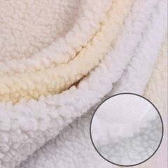 100% Polyester Solid Sherpa Fleece Fabrics for Garment,Shoe,Home Textile,Glove,Upholsterer - Image 5