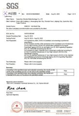 SGS SIMEDA ANTI-MOLD SHEET certificate from Quanzhou Simeda Biotechnology Co., Ltd.