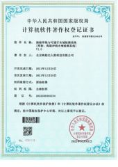 Copyright for Software certificate from Aqua Helpers Unmanned Surface Vehicle Co., Ltd.