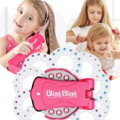 Girls Toy Shiny Magic Nail Rig Hair Patch Rig DIY Hair Tools - Image 1