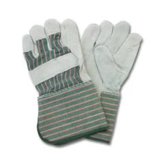 Split Cow Leather Work Gloves - Image 4
