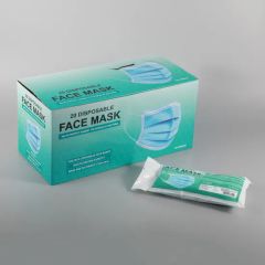 Disposable Adult Earloop Protective Face Mask Color Blue Shape Dust Mask Model NO. NP101 Trademark SUCSHK HS Code - Image 1