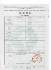 PPGI TEST REPORT certificate of Henan Tiga Engineering Co., Ltd – certificate photo, supplier certificates section