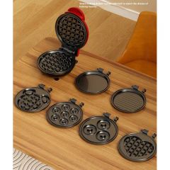 Baking Waffle Maker Mini Electric Pancake Maker HS Code 85167210 Trademark Hiking Model NO. HD-2647 Origin Ningbo China Voltage 220-240V/350W - Image 6