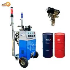 Polyurethane Polyurea Portable Pneumatic Sprayer Origin China Condition New Coating Powder Warranty 1year Model NO. - Image 2