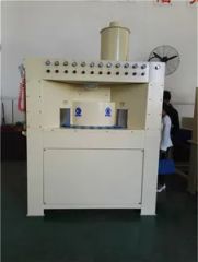 PLC-Controlled Automated Turntable Sandblasting Machine for Alloy Wheels & Metal Castings - Image 1