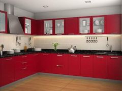 Modular Kitchen Service Material Wooden Warranty 1-5 Years Service Mode Offline Man Power 2-3 Person 3D Design Available - Image 4