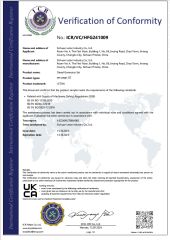 Product Inspection Report certificate from Sichuan Leton Industry Co., Ltd