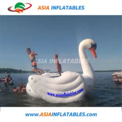 Water Towable Inflatable Sports Equipment, Giant Swan Water Trampoline - Image 3