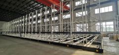Industrial Warehouse Storage Heavy Duty Electric Mobile Rack Origin China Material Steel Structure Rack Mobility Mobile Trademark Aplus - Image 4