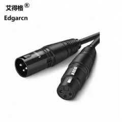 Premium XLR Microphone Cable for Clear Sound Quality Type Aux Shielding Braid Packing Polybag Length Customized Model NO. AUX 6.35 - Image 2