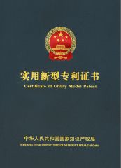 Model Patent certificate of Woxin Industries Limited – certificate photo, supplier certificates section