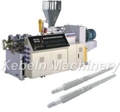 PVC Conical Twin Screw Extruder 800kgH Auto Comp 80156 CE ISO QS - Foshan Kebeln Plastic Machinery Co., Ltd.