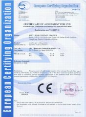 CE Certificate certificate from Wenling Shellmax Equipment Manufacturing Co., Ltd.